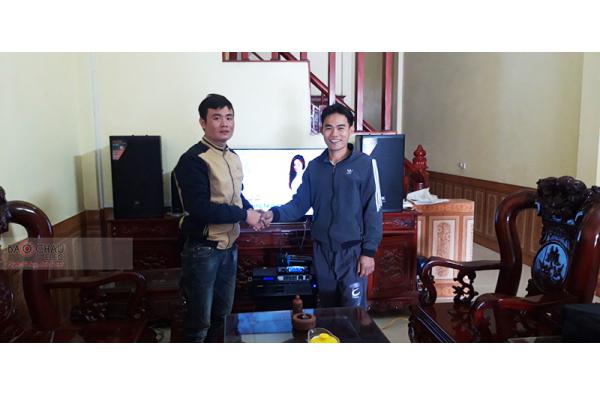 Dàn karaoke gia đình anh Vân tại Thanh Hóa (JBL MTS12, BIK VM820A, JBL KX180, A120P, JBL VM300)