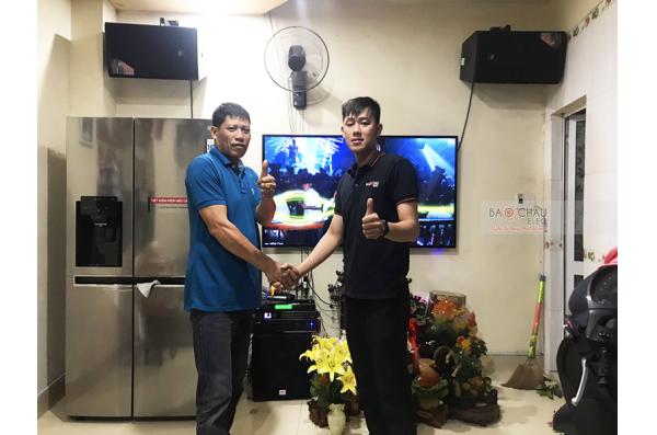 Dàn karaoke gia đình chị Linh tại Hải Phòng (JBL MTS12, VM620A, FX9-MKII, BKSound 512-C, U900Plus X)