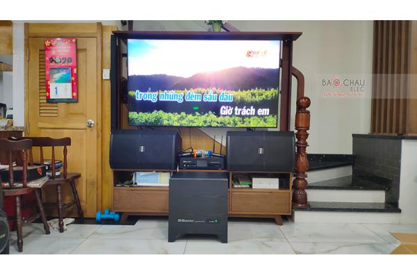 Dàn karaoke gia đình chú Hòa tại Q.Thủ Đức – TP HCM (BIK BSP412, BKSound DKA 8500, BIK BJ-W30)
