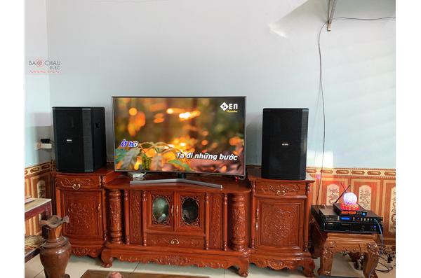 Lắp đặt dàn karaoke gia đình anh Cân tại Thanh Hóa (BIK BSP412, BIK VM420A, BIK BPR-8500, BJ-U100)