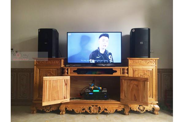 Lắp đặt dàn karaoke gia đình anh Cường tại Bắc Giang (BIK BSP 412, BIK VM620A, BIK BPR-8500, UGX12)