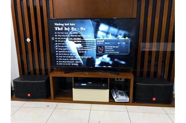  Lắp đặt dàn karaoke gia đình anh Hải tại Hoàng Mai – HN (JBL CV1052T, BKSound DP3600)