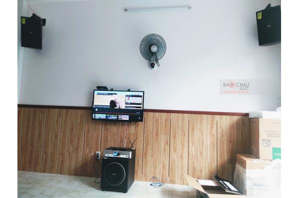 Lắp đặt dàn karaoke gia đình anh Hùng tại TP HCM (Domus DP6100, BKSound DKA 6500, Sub 1000New)