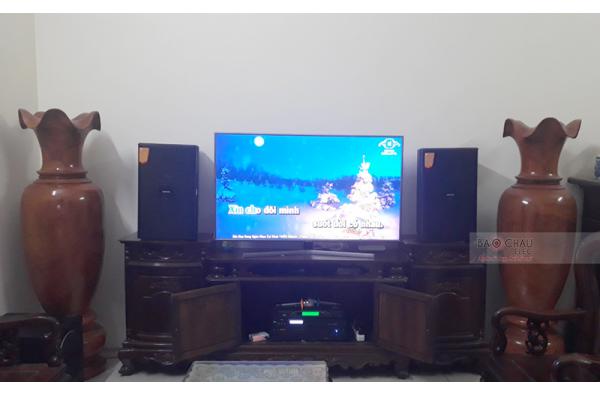 Lắp đặt dàn karaoke gia đình anh Sảng tại Hải Phòng (Domus DK612S, BIK VM820A, BKSound X5 Plus,...)