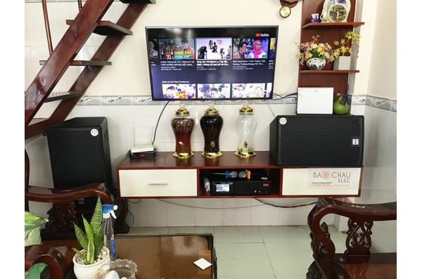 Lắp đặt dàn karaoke gia đình anh Thanh tại Biên Hòa - Đồng Nai (Alto AT2000, Lenovo K250)