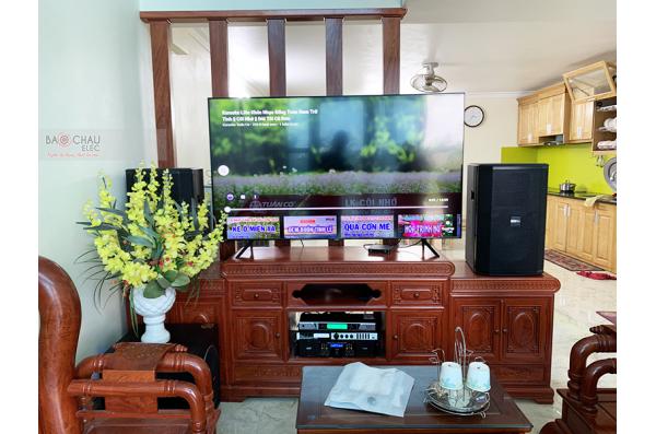 Lắp đặt dàn karaoke gia đình anh Toàn tại Hà Nội (BIK BSP 412, AAP TD8004, BKSound X5Plus,...)
