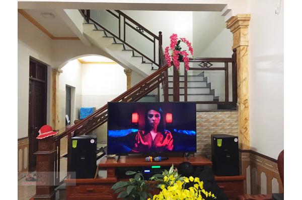 Lắp đặt dàn karaoke gia đình chị Gái tại Bắc Ninh (Domus DP6100, BIK VM420A, DSP-9000, U900 Plus X)