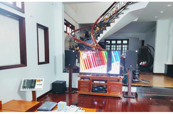 Lắp đặt dàn karaoke gia đình chị Trang tại Đồng Nai (RCF EMAX 3112, BIK VM1020A, BIK BPR-8500,...)