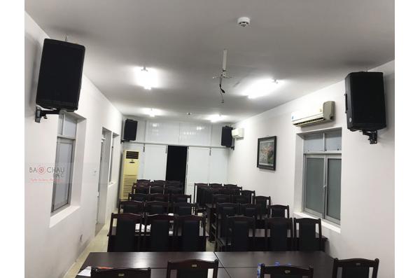Lắp đặt hệ thống âm thanh hội trường cho Trung tâm phát triển quỹ đất tại Quận 3 – TP HCM