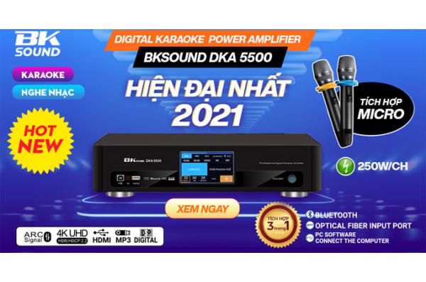 Amply Digital DKA 5500 – Sang Trọng, Hiệu Năng Mạnh Mẽ