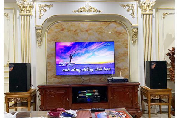 Lắp đặt dàn karaoke gia đình anh Dũng tại Hà Nội (JBL MTS12, Crown Xli2500, KX180, BCE UGX12) 
