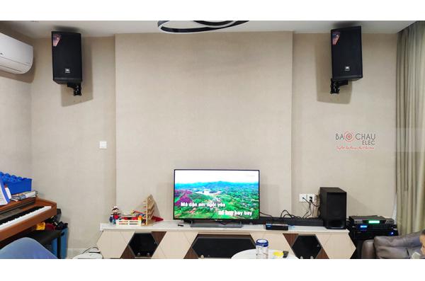 Lắp đặt dàn karaoke gia đình anh Hào tại TP HCM (JBL MTS10, VM420A, DSP9000, A120P, UGX12)