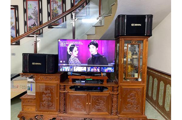 Lắp đặt dàn karaoke gia đình anh Hiền tại Thanh Hóa (BIK BJ-S968, VM420A, DSP9000, BCE U900 Plus X)