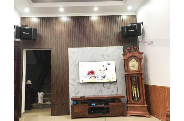 Lắp đặt dàn karaoke gia đình anh Hùng tại Bắc Giang (BIK BJ-S968, BIK VM620A, BPR8500, BJ-U550) 