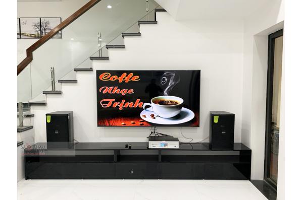 Lắp đặt dàn karaoke gia đình anh Hùng tại Hà Nội (Domus DP6100, BKSound DKA 6500)