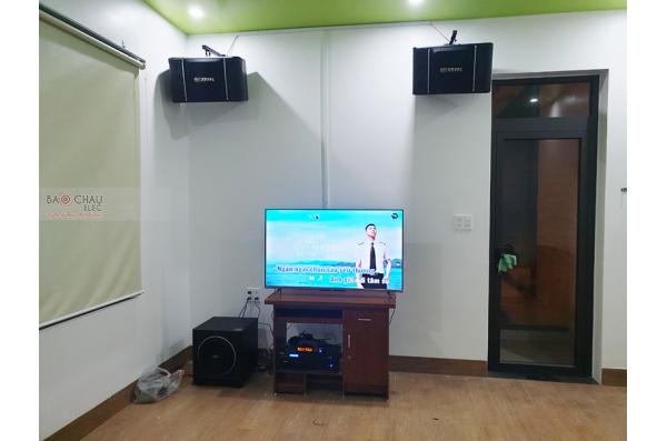 Lắp đặt dàn karaoke gia đình anh Hưng tại Quảng Ngãi (BIK BJ-S968, BIK VM620A, BPR8500, Sub1000...)