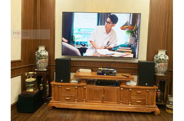 Lắp đặt dàn karaoke gia đình anh Minh tại Hà Nội (Alto AT1000, BIK VM420A, JBL KX180, BCE UGX12)