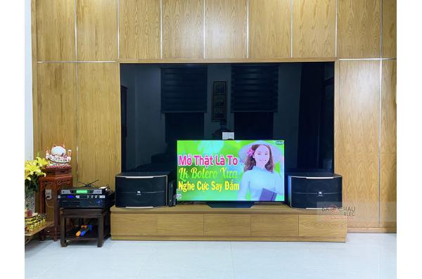 Lắp đặt dàn karaoke gia đình anh Nam tại Đà Nẵng (JBL Pasion 12, VM620A, KX180, BCE UGX12)