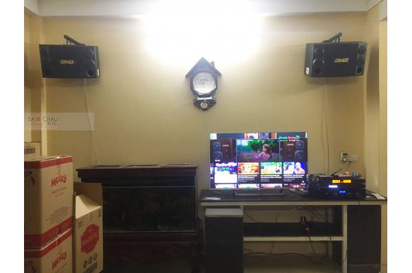 Lắp đặt dàn karaoke gia đình anh Quang tại Bắc Ninh (BMB 2000SE, AAP TD8004, X5 Plus, AAP K800II)