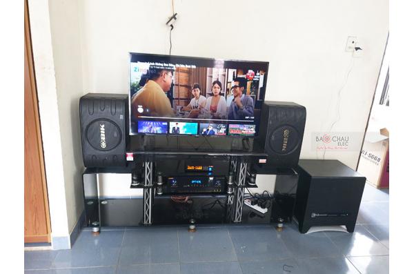 Lắp đặt dàn karaoke gia đình anh Quốc tại Đà Nẵng (BIK BJ-S668, BIK BJ-A88, BJ-W30, BIK BJ-U100) 