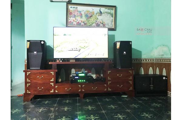 Lắp đặt dàn karaoke gia đình anh Tiến tại Bắc Ninh (JBL XS12, TX650Q, BPR8500, BJ-W66 Plus, UGX12)