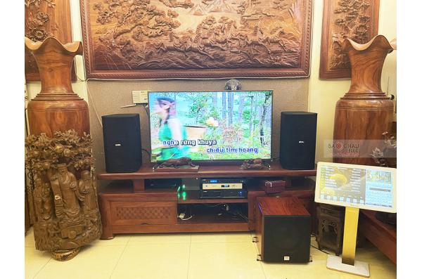 Lắp đặt dàn karaoke gia đình chị Oanh tại Hải Phòng (BIK BSP 410, VM620A, BPR8500, SW512-C,... ) 