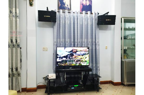 Lắp đặt dàn karaoke gia đình cô Vân tại Đà Nẵng (BIK BJ-S668, BkSound DP3600, BCE U900 Plus X)