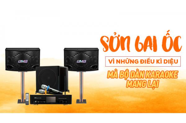 Những điều thú vị từ bộ Dàn karaoke mang lại 