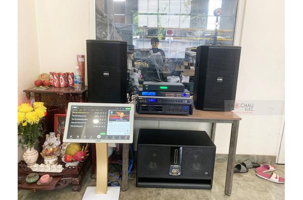 Lắp đặt dàn karaoke gia đình anh Châu tại Bình Dương (BIK BSP 412, VM840A, BPR8500, BJ-W66 Plus...)