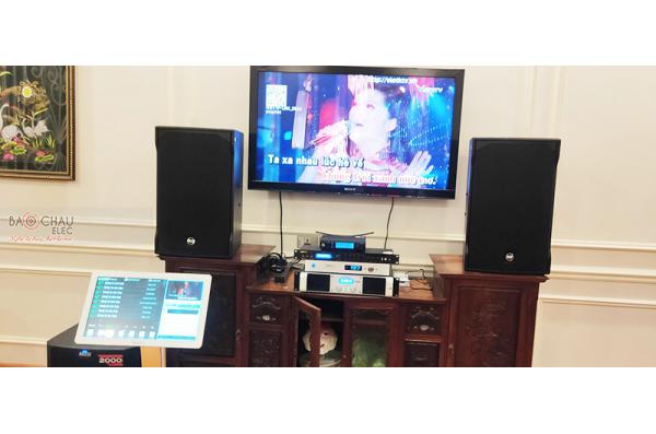 Lắp đặt dàn karaoke gia đình anh Hải Anh tại Hà Nội (RCF EMAX 3112, Famousound 7208, BPR8500,...)