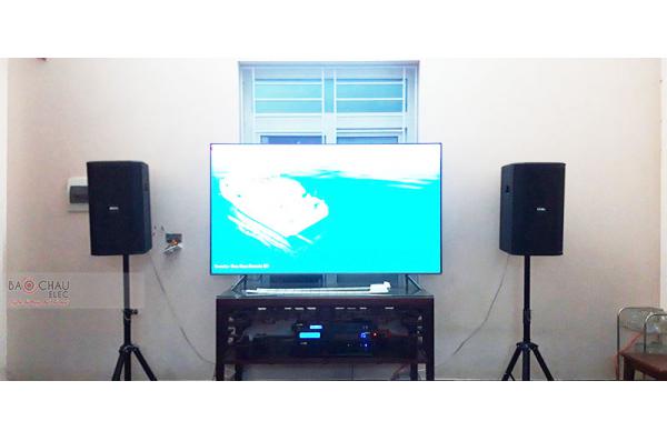Lắp đặt dàn karaoke gia đình anh Quốc tại Ninh Bình (BIK BSP 410, VM420A, BPR8500, BIK BJ-U550)