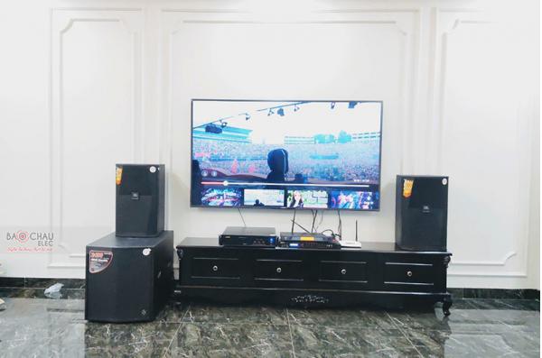 Lắp đặt dàn karaoke gia đình anh Thọ tại TP HCM (JBL XS12, VM830A, BPR8500, BCE VIP3000...)
