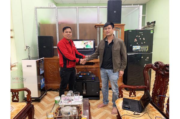 Lắp đặt dàn karaoke gia đình anh Thường tại Thanh Hóa (BIK BSP412, VM630A, BPR8500, BJ-W66, BJ-U100)