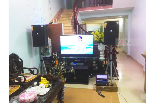 Lắp đặt dàn karaoke gia đình anh Tráng tại Bắc Ninh (JBL XS15, Famousound 7208, AAP K9800 New,...)
