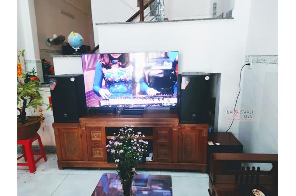 Lắp đặt dàn karaoke gia đình anh Trường tại Bình Dương (JBL MTS12, VM620A, DPS9000 Plus, SW312-C,..)