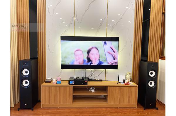 Lắp đặt dàn karaoke – nghe nhạc gia đình anh Toàn tại Hải Phòng (JBL Stage A190, Lenovo K750)