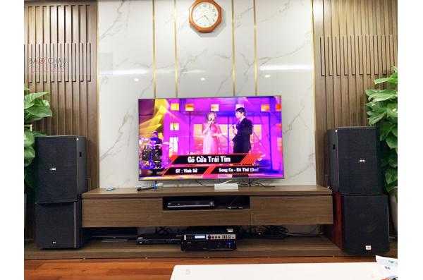 Lắp đặt dàn karaoke gia đình anh Cường tại Hà Nội (BIK BSP 412, VM620A, X6 Luxury, SW612C, BCE U900)