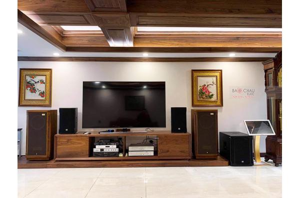 Lắp đặt dàn karaoke gia đình anh Cường tại Hà Nội (RCF CMAX 4110, Xli2500, K9800, Sub 705-ASII,...)