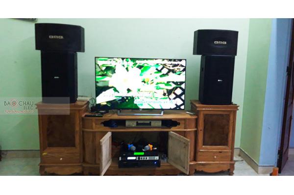 Lắp đặt dàn karaoke gia đình anh Tùng tại Thanh Hóa (BIK BSP412, VM620A, X6 Luxury, BCE U900 Plus X)