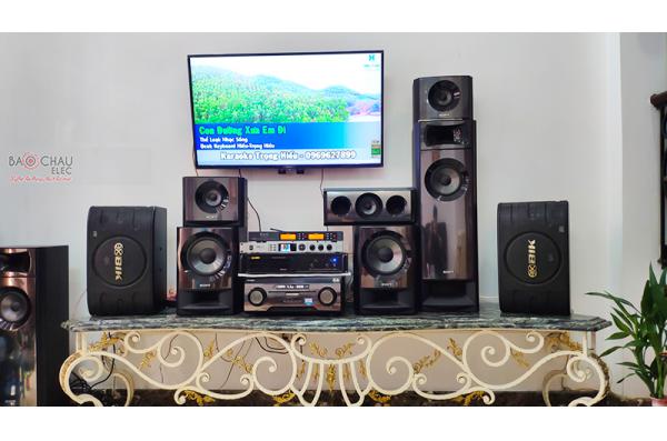 Lắp đặt dàn karaoke gia đình chị Sương tại TP HCM (BIK BJ-S668, VM420A, BKSound KX-6, BCE U900Plus)