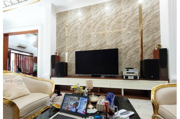 Lắp đặt dàn karaoke gia đình chị Tuyền tại TP HCM (RCF EMAX 3112, Famousound 7208, K9800, SW612B,..)
