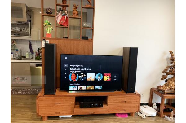 Lắp đặt dàn nghe nhạc cho anh Hải tại Hà Nội (Klipsch RP5000F, Denon PMA 1600NE)