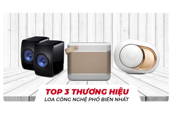 Bảo Châu Elec sẽ giới thiệu top 3 thương hiệu loa công nghệ