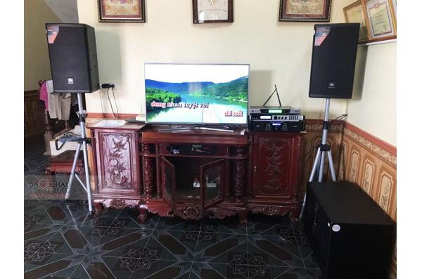 Lắp đặt dàn karaoke gia đình anh Bảo tại Bắc Giang (JBL MTS12, TD8004, X6 Luxury, BJ-W66 Plus, UGX12
