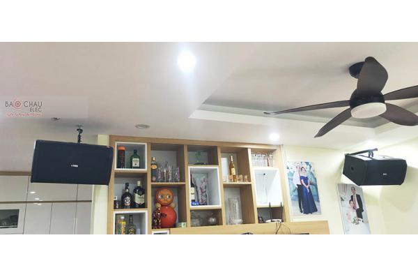 Lắp đặt dàn karaoke gia đình anh Quang tại Hà Nội (BIK BSP410, VM620A, BPR8500, BIK BJ-U550)