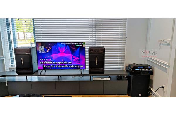 Lắp đặt dàn karaoke gia đình anh Trọng tại Đồng Nai (BIK BJ-S968, VM420A, X6 Luxury, SW612B,...)