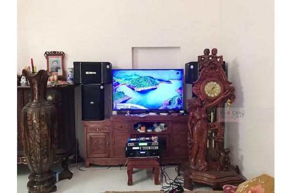 Lắp đặt dàn karaoke gia đình anh Tuyên tại Bắc Ninh (BIK BSP412, BJ-S968, TD8004, X6 Luxury, UGX12)