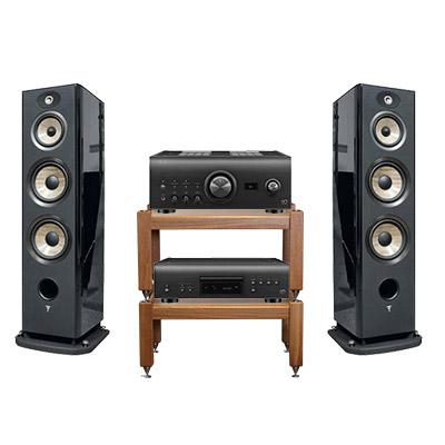 Dàn nghe nhạc Hi-End 26 (Foca 948 + Denon PMA A110 + Denon DCD-A110B)