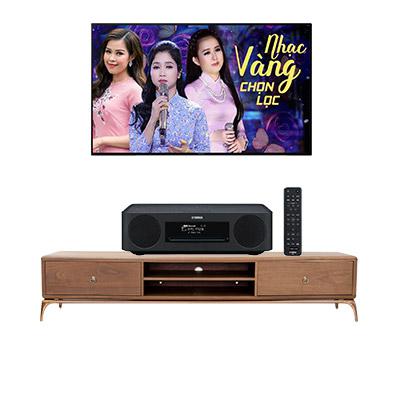 Dàn nghe nhạc mini Yamaha TSX-B237 (Brown)