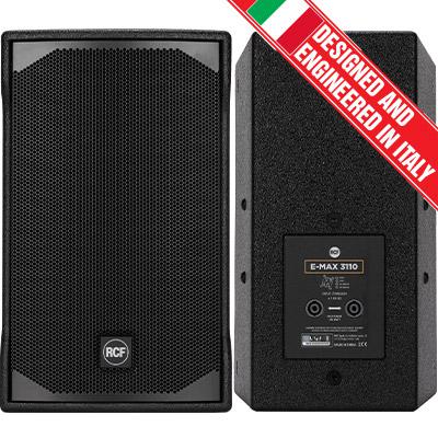 Loa karaoke RCF E MAX 3110 (Full bass 25, designed and engineered in Italy)